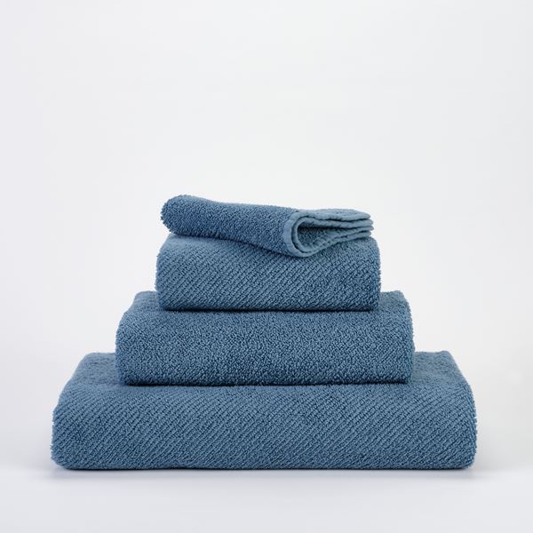 Twill Towels - Bluestone